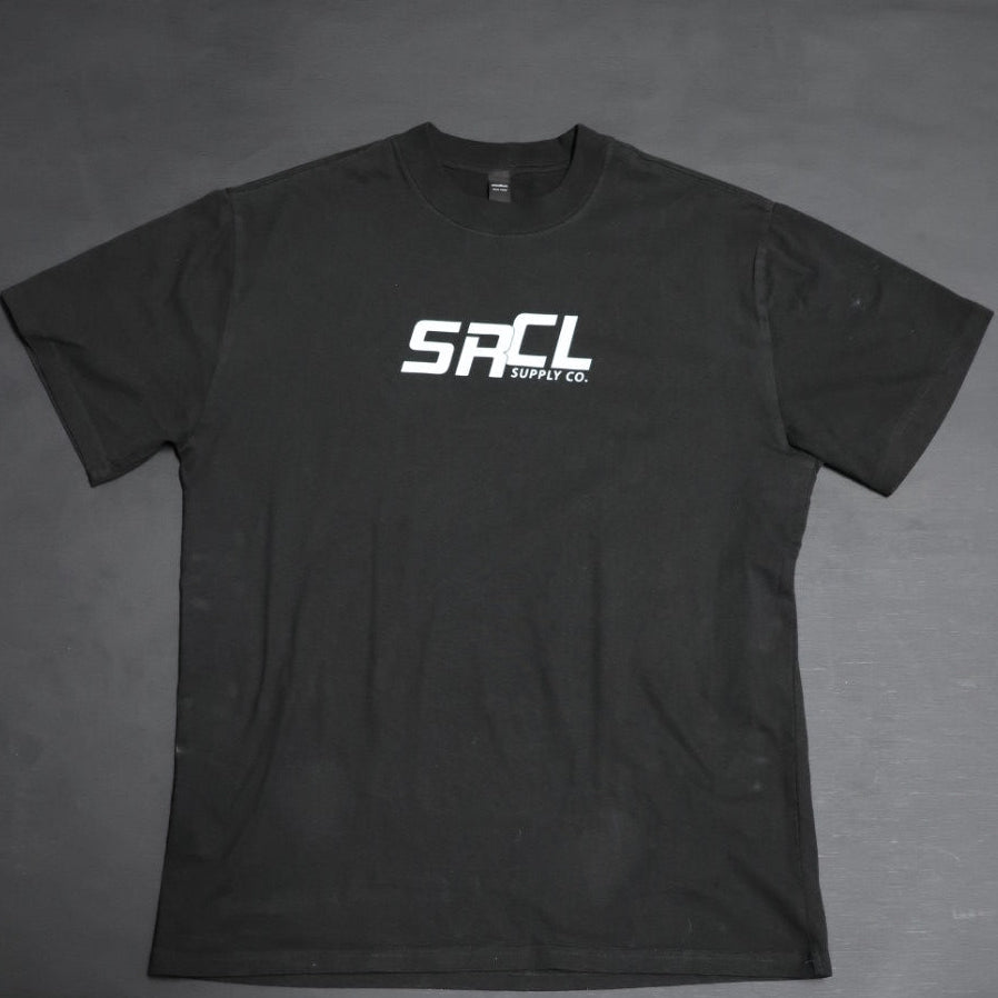 Revived Heavy Faded Tee Black